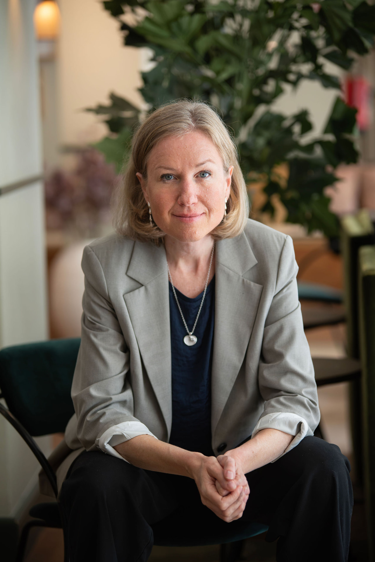Hanna Billström i arbete